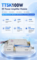 Módulo Amplificador de Potencia de 100W con Control ALC, Protocolo RS485 y Software de Control, Rango de Frecuencia 300-1500/1500-2500/2500-4000/4000-6000MHz, Gran Venta