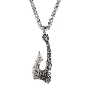 Viking Jewelry Wholesale Stainless Steel Necklace Norse Jewelry Viking Axe Necklace Viking Necklace