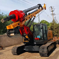 Foreuse rotative LIDA SY135-15, couple de 100 kN.m, profondeur de forage de 15 m, machine de forage de pieux pour fondations de construction