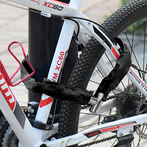 Candado <span class=keywords><strong>antirrobo</strong></span> <span class=keywords><strong>para</strong></span> bicicleta, candado de cadena portátil de alta seguridad <span class=keywords><strong>para</strong></span> bicicleta eléctrica y de montaña, 60-120cm - Product Image 5