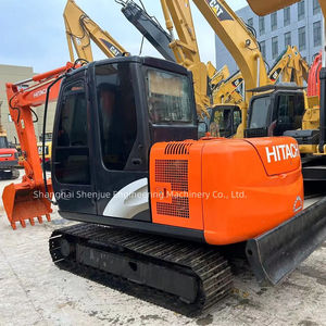 Precio bajo de alta calidad usado Hitachi 60 pequeña excavadora sobre orugas maquinaria equipo de ingeniería Hitachi 60 70 80 excavadora gran oferta - Product Image 2