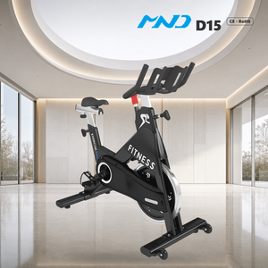 Vélo d'exercice compact de luxe MND Fitness – Équipement de cardio-training durable pour centres de loisirs et salles de <span class=keywords><strong>sport</strong></span> - Product Image 1