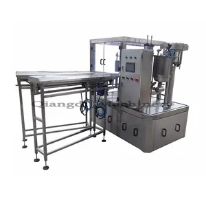 Machine à emballer automatique industrielle de remplissage de sachets doypack de purée de jus de fruits pour sauce tomate