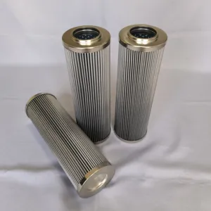 Hydraulic Oil Filter Industry Customized Glass Fiber Stainless Steel Replacement Hydraulic Oil Filter Cartridge