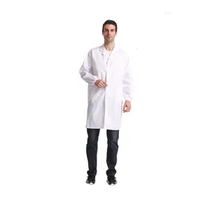 Professional Supplier Laboratory Work Suit Comfortable Long Sleeve Work Clothes Unisex