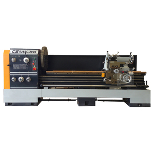 Torno horizontal manual paralelo CS6266C para metal, de alta resistencia y alta precisión, con bancada de 220V - Product Image 1