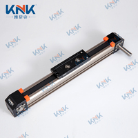 KNK 30mm Charge 3kg Haute Précision Mouvement Linéaire Entraîné Par Courroie Vis Glissière Rail Produit Fournisseur Linéaire Rail De Guidage Module Actionneur