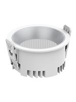 Plafonnier LED encastré SMD pour chambre à coucher 7W 12W 18W 24W, option de couleurs du cadre, downlight en plâtre
