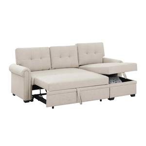 Pinzhi muebles para el hogar sofá cama Imperial concubina sala de estar esquina multifuncional sentado y almacenamiento sofá cama - Product Image 2
