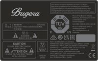 Amplificateur de basses Bugera VEYRON BV1001M ultra-compact de 2 000 watts de classe D, préampli MOSFET, compresseur, technologie DYNAMIZER
