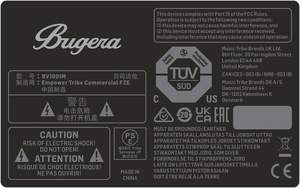 Amplificateur de basses <span class=keywords><strong>Bugera</strong></span> VEYRON BV1001M ultra-compact de 2 000 watts de classe D, préampli MOSFET, compresseur, technologie DYNAMIZER - Product Image 5