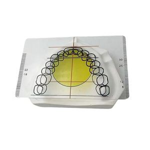 <span class=keywords><strong>Règle</strong></span> de mesure de forme d'arcade dentaire multifonctionnelle pour la conception esthétique des dents antérieures et l'art - Product Image 2