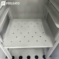 19 Rack Server 37U OEM DIY Stok Kustom Terbuka Solar Ruang Kecil Luar Ruangan Telekomunikasi Enclosure IP65 55 Baja SPCC