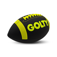 Ballon de football américain GOLTY FM-1013 NFL en cuir PVC cousu à la machine, taille 9, pour l'entraînement des académies, vente en gros, personnalisable