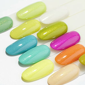Choix économique BD 120 couleurs de gel à paillettes fines pour ongles, couleurs intégrées pour toutes les saisons, adapté à tous les besoins de <span class=keywords><strong>manucure</strong></span> - Product Image 3
