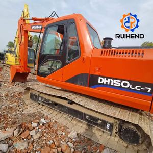 USADO Doosan 150LC-7 <span class=keywords><strong>14ton</strong></span> Escavadeira De Rodas/Original 210LC-7 150LC-7 Doosan Boa Qualidade - Product Image 1