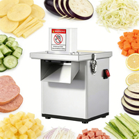 Hachoir Électrique Commercial 200W à Faible Bruit pour Légumes, Coupe-Légumes, Trancheuse, Déchiqueteuse pour Pommes de Terre, Fruits, Boulangeries, Restaurants 220V Garantie 1 An