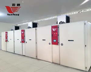 YFDF-19200 ISO9001, BV automatique Entièrement automatique couvoir projet incubateur d'oeufs - Product Image 1