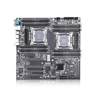 Motherboard Server Dual Intel DDR4 South China Gold X10x99-8D/16D Baru dengan IPMI Terintegrasi Studio 2680 2696v4