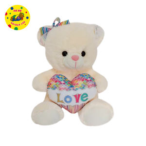 Ours en peluche géant en forme de cœur personnalisé en gros Jouets en peluche pour la Saint-<span class=keywords><strong>Valentin</strong></span> Cadeau rempli de coton PP - Product Image 3
