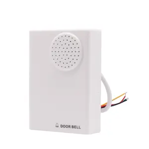 12V white color 4 wires home doorbell