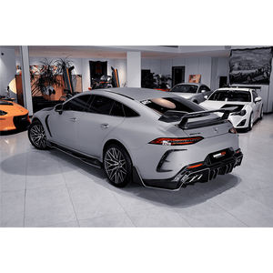 Parachoques trasero de fibra de carbono parcial IMP-Performance STYLE con puntas de escape para <span class=keywords><strong>AMG</strong></span> GT50 GT53 GT63 GT43 4 puertas <span class=keywords><strong>Coupe</strong></span> X290 - Product Image 3