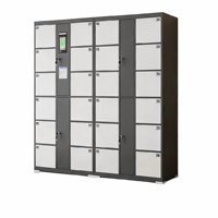 Casier intelligent électronique avec options d'accès multiples, code PIN RFID pour la gestion du stockage