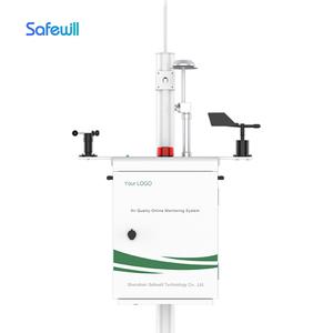 Safewill Continuous Emission Luftqualität überwachungs system O3/SO2/<span class=keywords><strong>NO2</strong></span>/CO-Gase PM2.5/PM10/TSP Parti kuliert 4G LTE-Daten - Product Image 6