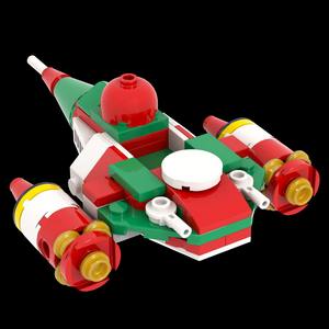 Bloques de Construcción de la Serie Ciudad de Navidad, Juguetes de Plástico para Construir Casas, para Niños y Niñas, Adolescentes y Adultos - Product Image 1