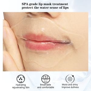 <span class=keywords><strong>Masque</strong></span> de gelée à lèvres de style coréen avec acide hyaluronique vitamine C miel et extrait de perle pour un verrouillage de l'humidité 24h et un effet de renouvellement - Product Image 5