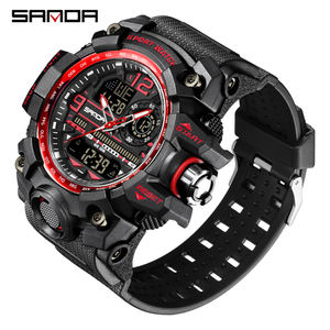 SANDA 3133 <span class=keywords><strong>2022</strong></span> <span class=keywords><strong>G</strong></span> Style nouvelle <span class=keywords><strong>montre</strong></span> pour <span class=keywords><strong>homme</strong></span> 50M étanche choc sport <span class=keywords><strong>montre</strong></span> pour <span class=keywords><strong>homme</strong></span> <span class=keywords><strong>montre</strong></span>-bracelet numérique - Product Image 3