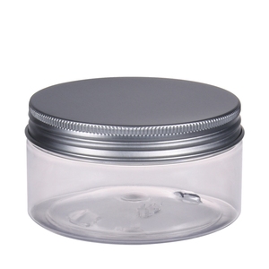 Plastic Pet Jars Plasticpetpet 200ml 7 Oz Plastic PET Transparent Straight Sided Jars With Lined Aluminum Caps