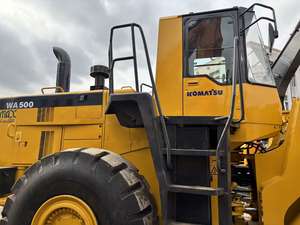 Cargadora de Ruedas Komatsu WA500 Original Japonesa con Motor y Caja de Cambios Nuevos, PLC-35, Carga Nominal de 35 Toneladas, Potencia de 273KW, Buen Estado, Lista para Enviar - Product Image 6