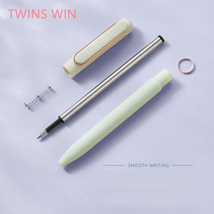 カスタムロゴ印刷 マカロンカラー 0.5mm ゲルペン 5本セット 可愛いキャンディ風 クリエイティブゲルペン - Product Image 3