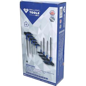 Outils brillants poignée en T TORX®Clé inviolable T30 x 150 mm - Product Image 4