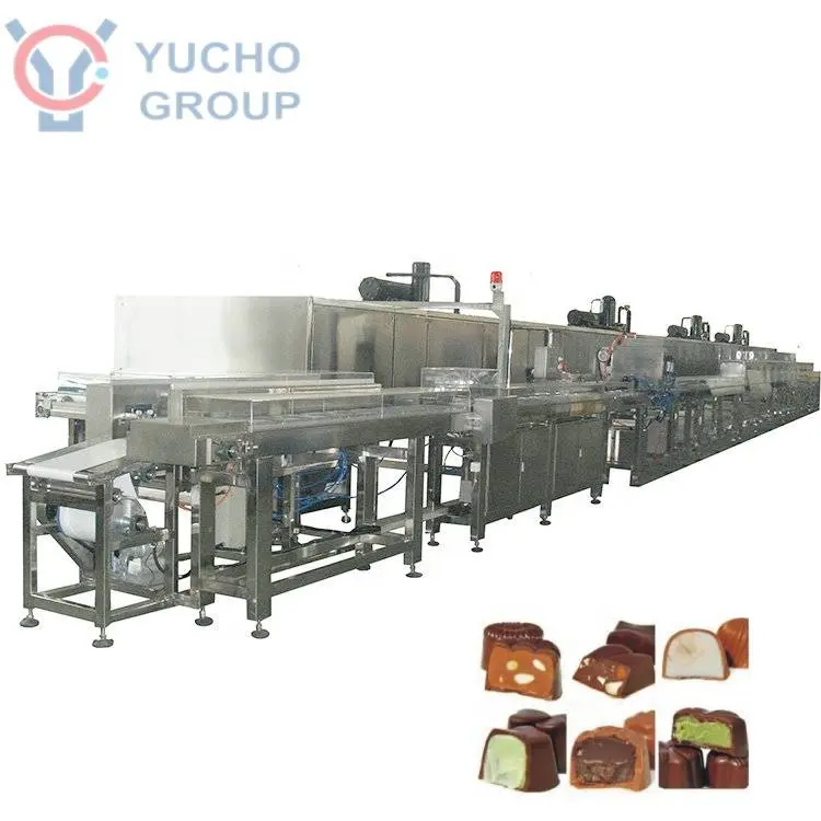 Machine de fabrication de chocolat certifié CE, moins cher et technologie européenne