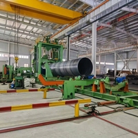 Tuyau soudé en spirale API 5L X65 PSL2, revêtement 3LPE, certifié CE ISO, pour le transport de pétrole, gaz et eau, export en vrac, directement de l'usine
