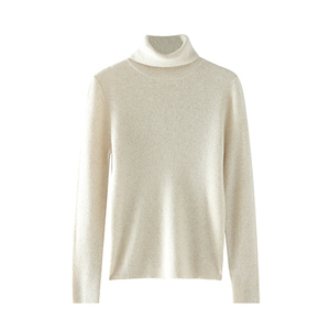 GUOOU – <span class=keywords><strong>pull</strong></span> à <span class=keywords><strong>col</strong></span> roulé en laine et cachemire pour <span class=keywords><strong>femme</strong></span> - Product Image 2