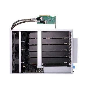 Base de Expansión para GPU CMP 170HX con 4/5 Ranuras para Tarjetas Gráficas RTX <span class=keywords><strong>4090</strong></span> 4080 3090 3080 <span class=keywords><strong>2080Ti</strong></span>, para Servidor/Estación de Trabajo de IA, PCIe 4.0 x16 - Product Image 2