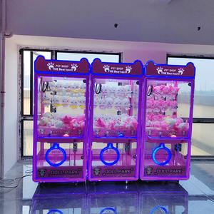 Machine de jeu à griffes Mandi <span class=keywords><strong>Pikachu</strong></span> en métal et plastique avec lumières LED, détection de mouvement et fonction de vibration 110/220V pour la maison/le magasin/la vente au détail - Product Image 2