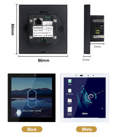 Portworld DC12V 4 inç RK3566 dört çekirdekli IPS kapasitif dokunmatik ekran akıllı ev Tuya Android/Linux Tablet