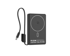 Besiter 10000mAh ultrafino 22,5 W aleación de aluminio inalámbrico banco de energía magnético de alta capacidad 10000mAh OEM Logo Power Station - Product Image 3