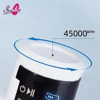 Machine à ongles professionnelle rechargeable avec strass, 45000 tr/min, polisseuse à ongles électrique sans fil, perceuse à ongles portable de luxe pour le nail art