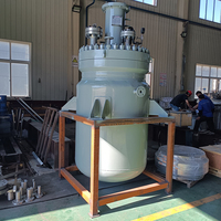 Réacteur à cuve chauffée et agitée électrique Borui 3000L-50000L en acier inoxydable SS316 304