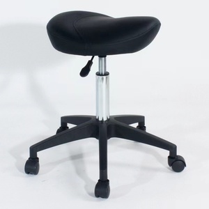 Height Adjustable Modern Leather Beauty Salon <b>Chair</b> <b>with</b> <b>Wheel</b> Salon Furniture - Product Image 5