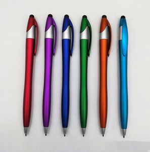 Promotional High Quality Advertising Retractable <b>Plastic</b> Ball Pen With Custom Logo - Product Image 2