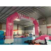 Arche gonflable personnalisée pour événements en plein air, arche gonflable imperméable, arche publicitaire gonflable géante