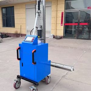 Machine de lissage de ciment pour murs intérieurs, entièrement automatique, pour mortier, <span class=keywords><strong>chaux</strong></span>, enduit et pâte, petite taille - Product Image 5