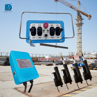 Control Remoto Inalámbrico para Grúa, 12V 24V, Semiautomático, Hidráulico, 4 Palancas de Mando, Control Remoto Industrial para Camión Grúa, Control Remoto por Radio