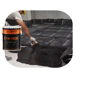Non curing rubber asphalt waterproof coating for professional building waterproofing